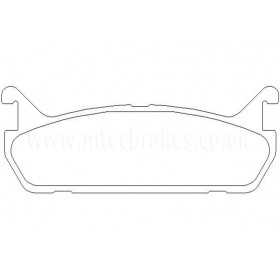 DP2828 Plaquettes de frein EBC Greenstuff 