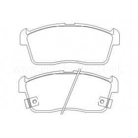 BW4267 Plaquettes de frein Performance Brakeworld