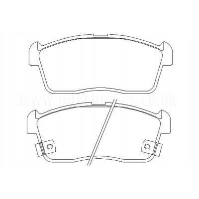 BW4267 Plaquettes de frein Performance Brakeworld
