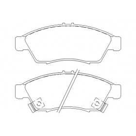 MDB2326 Plaquettes de frein Performance Mintex