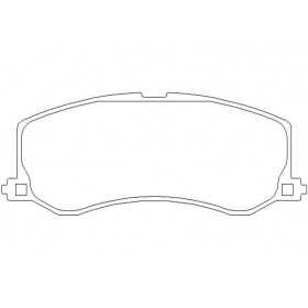 BW611 Plaquettes de frein Performance Brakeworld