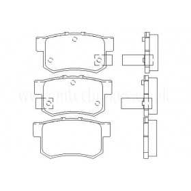 BW462 Plaquettes de frein Performance Brakeworld