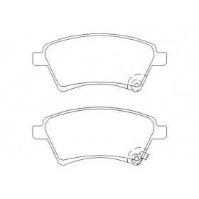 MDB2797 Plaquettes de frein Performance Mintex