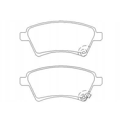 MDB2797 Plaquettes de frein Performance Mintex