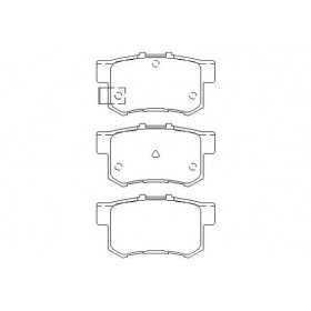 MDB3134 Plaquettes de frein Performance Mintex