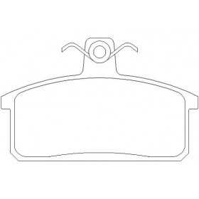 MDB2912 Plaquettes de frein Performance Mintex