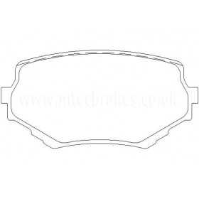 MDB1750 Plaquettes de frein Performance Mintex