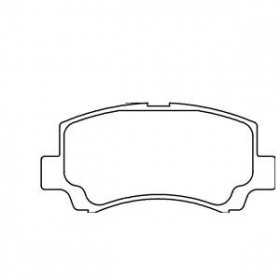 MDB1945 Plaquettes de frein Performance Mintex
