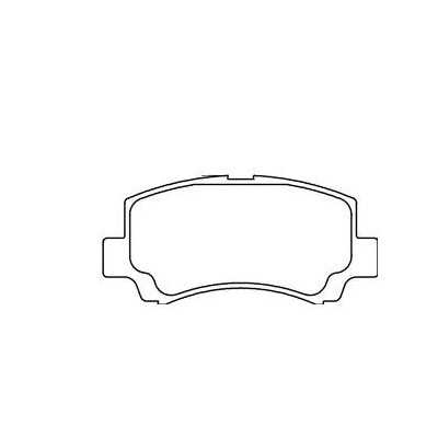 MDB1945 Plaquettes de frein Performance Mintex