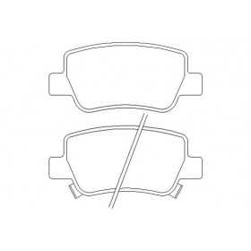 MDB3036 Plaquettes de frein Performance Mintex