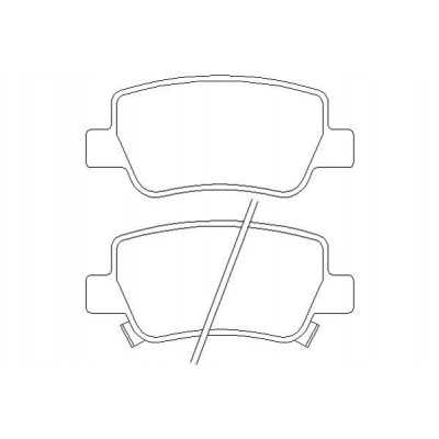 MDB3036 Plaquettes de frein Performance Mintex