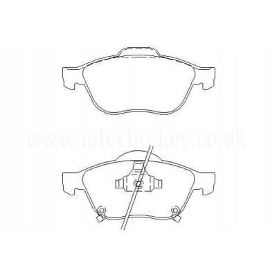 MDB2622 Plaquettes de frein Performance Mintex