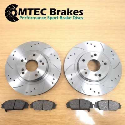 Celica 1.8 VVTLi-TS (190) (ZZT231) 08/00-04/06 Front (255mm) Brake Discs and MTEC Pads 