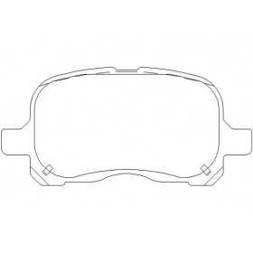 BW759 Plaquettes de frein Performance Brakeworld