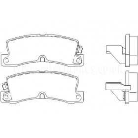 DP4629R Plaquettes de frein EBC Yellowstuff