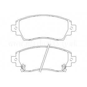 MDB2173 Plaquettes de frein Performance Mintex