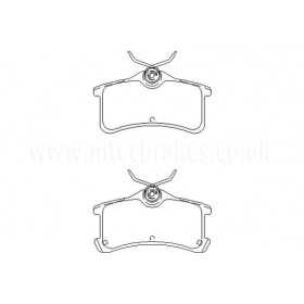 MDB2707 Plaquettes de frein Performance Mintex