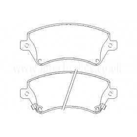 DP41457R Plaquettes de frein EBC Yellowstuff