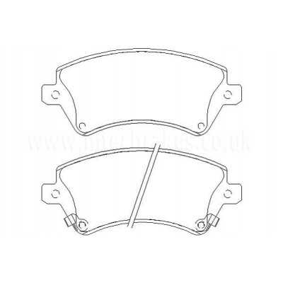 DP41457R Plaquettes de frein EBC Yellowstuff
