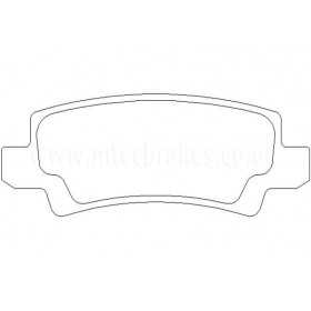 MDB2596 Plaquettes de frein Performance Mintex