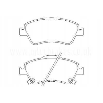 BW4258 Plaquettes de frein Performance Brakeworld