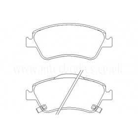 MDB2923 Plaquettes de frein Performance Mintex