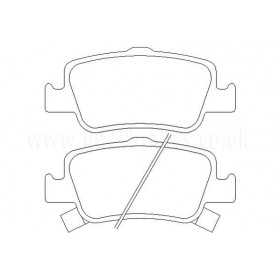 BW4260 Plaquettes de frein Performance Brakeworld