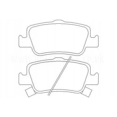 MDB2924 Plaquettes de frein Performance Mintex