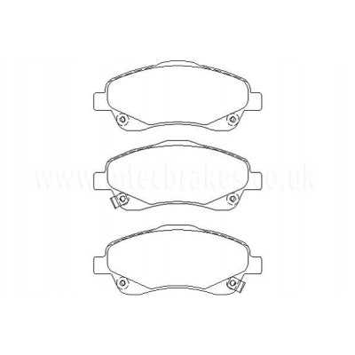 DP21499 Plaquettes de frein EBC Greenstuff 