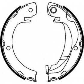 MTECSH1503 Garnitures du tambour de frein