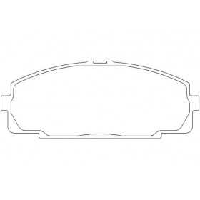 MDB1398 Plaquettes de frein Performance Mintex