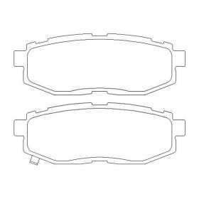 MDB3006 Plaquettes de frein Performance Mintex