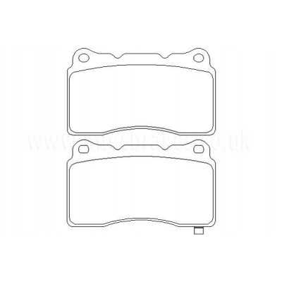 MTECPAD4068 Plaquettes de frein performance Brakes and Spacers