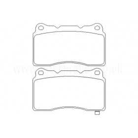 MDB2592 Plaquettes de frein Performance Mintex