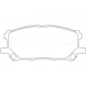 MDB2578 Plaquettes de frein Performance Mintex