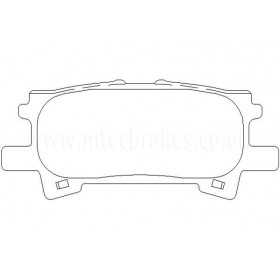 MDB2572 Plaquettes de frein Performance Mintex