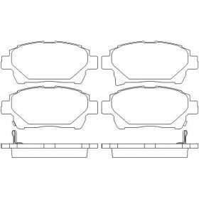 MDB3031 Plaquettes de frein Performance Mintex