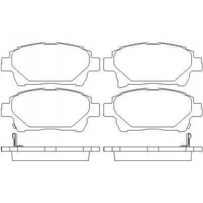 MDB3031 Plaquettes de frein Performance Mintex