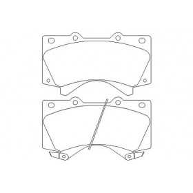 MDB2878 Plaquettes de frein Performance Mintex