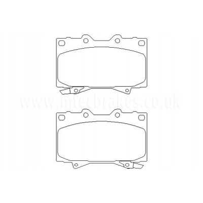 DP41319R Plaquettes de frein EBC Yellowstuff