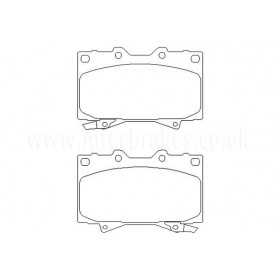 MDB1906 Plaquettes de frein Performance Mintex