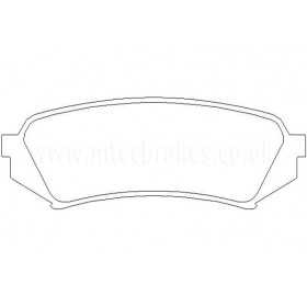 DP41282R Plaquettes de frein EBC Yellowstuff