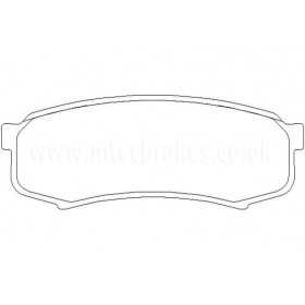 MDB1696 Plaquettes de frein Performance Mintex