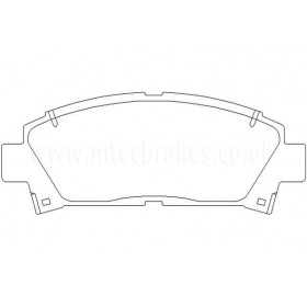 DP4995R Plaquettes de frein EBC Yellowstuff