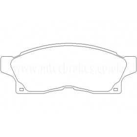 MDB1498 Plaquettes de frein Performance Mintex