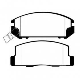 DP41107R Plaquettes de frein EBC Yellowstuff