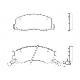 BW486 Plaquettes de frein Performance Brakeworld