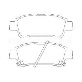 MDB2115 Plaquettes de frein Performance Mintex