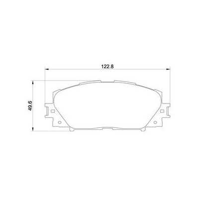 MDB3003 Plaquettes de frein Performance Mintex