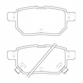 BW4398 Plaquettes de frein Performance Brakeworld